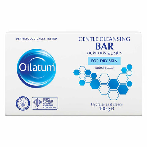 Buy Oilatum Gentle Cleansing Bar 100G Online - Kulud Pharmacy