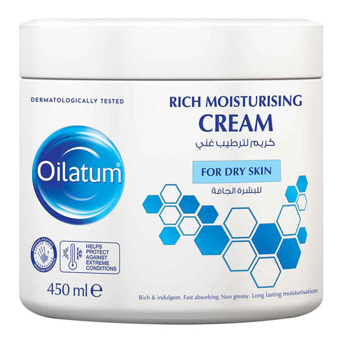 Buy Oilatum Rich Moisturizing Cream 450Ml Online - Kulud Pharmacy