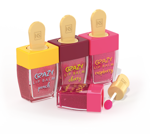 Hiskin (Crazy Ice Cream) - Lip Balm - Peach - 6Ml