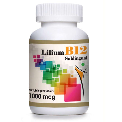 Lilium B12 Sublingual 1000Mcg Tab 60'S