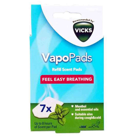 Vicks Refill Vapopads Menthol 7`S