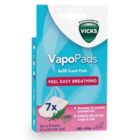 Vicks Refill Vapopads Rosemary & Lavender 7`S