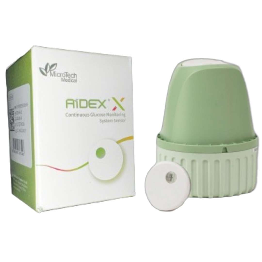 حساس AIDEX-X CGM - قطعة واحدة | أجهزة السكر حساس AIDEX-X CGM - قطعة واحدة | أجهزة السكر