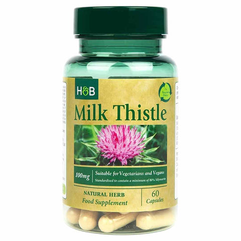 Holland & Barrett Milk Thistle 100Mg  Cap 60`S