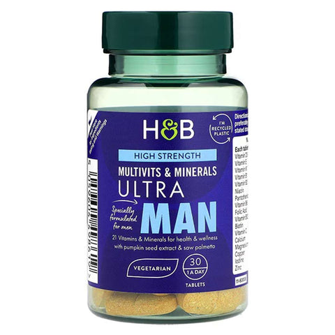 Holland & Barrett Multivitamins And Minerals Ultra Man Tab 30`S