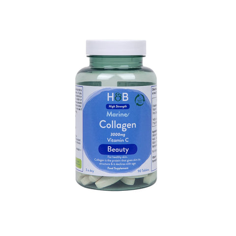 H&B Marine Collagen 3000Mg Vtamin C  Tab 90`S