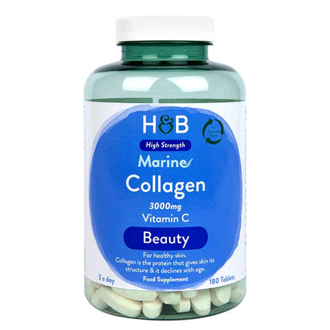 Holland & Barrett Marine Collagen  Vitamin C  Tab 180`S