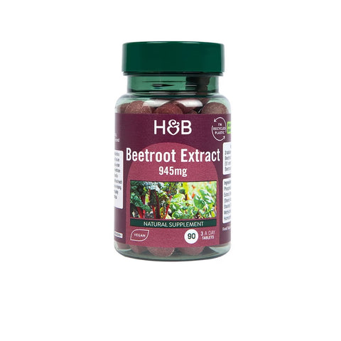 H&B Beetroot Extract 945Mg 90 Tablets