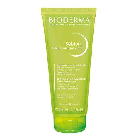 Bioderma Sebium Gel Moussant Actif 200Ml