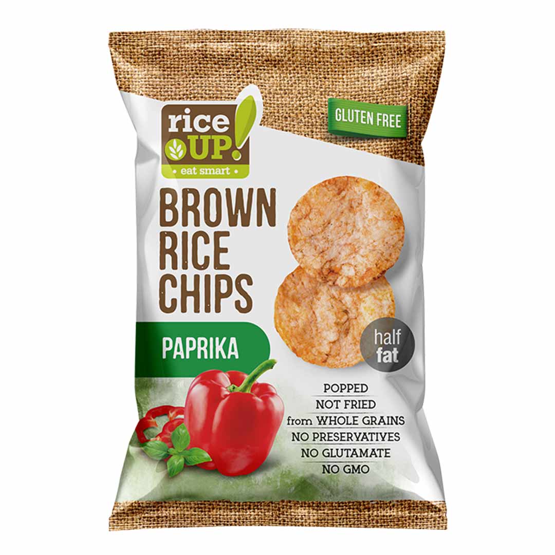 Ram Chip Rice Rice Up Brown Rice Chips Paprika 60Mg | Kulud Pharmacy