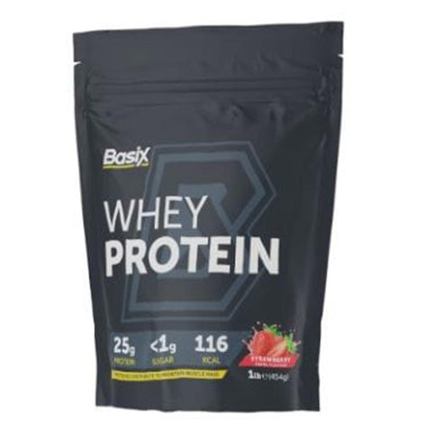 Basix Whey  Protein  Strawberry 1Lb