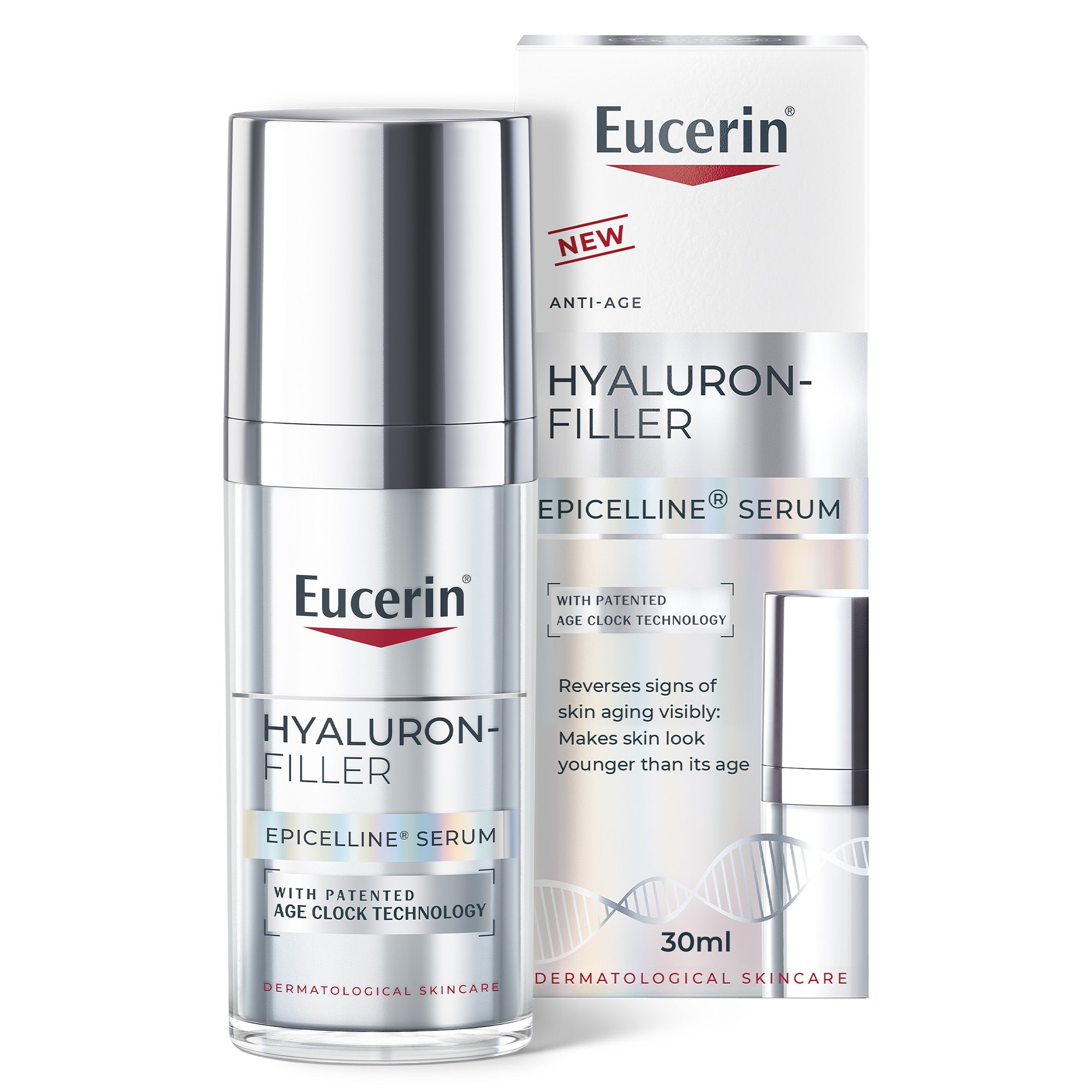 يوسيرين هيالورون فيلر إيبيجينيتيك إبيسيلين سيروم 30 مل | Hyaluronic acid يوسيرين هيالورون فيلر إيبيجينيتيك إبيسيلين سيروم 30 مل | Hyaluronic acid