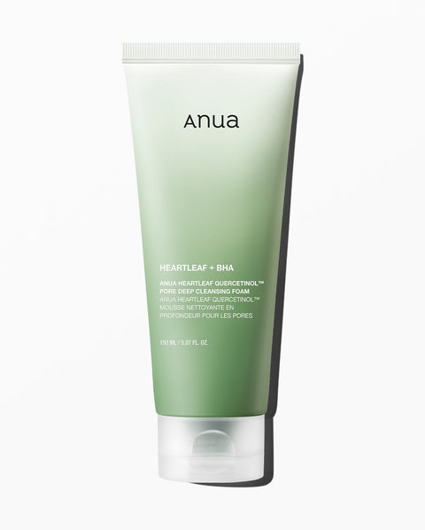 ANUA HEARTLEAF QUERCETINOL PORE DEEP CLEANSING FOAM