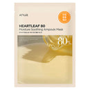 ANUA HEARTLEAF 80 MOISTURE SOOTHING AMPOULE MASK 10EA