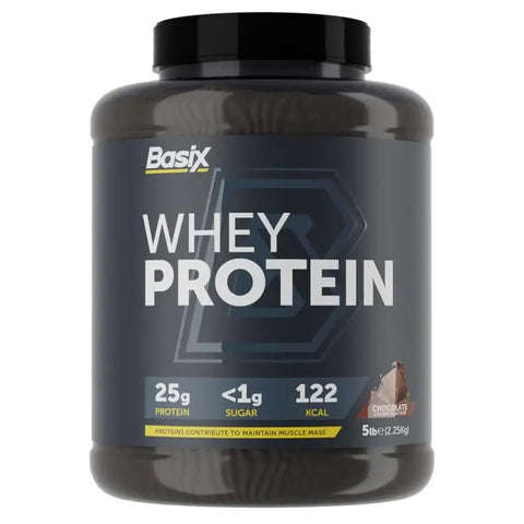 Basix  Whey Protein  Chocolate  Chunk  Flavor  5Lb