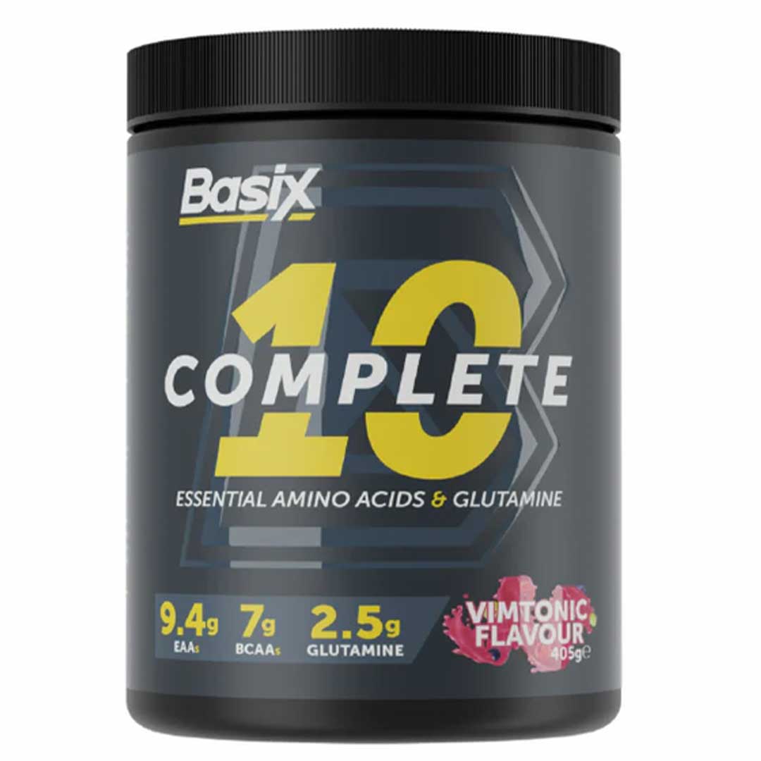 Basix Complete 10 Essential Amino Acids&Glutamine Juicy Watermelon 405G ...