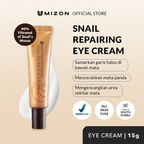 Mizon Snail Repair Eye Cream [Tube] 15ml