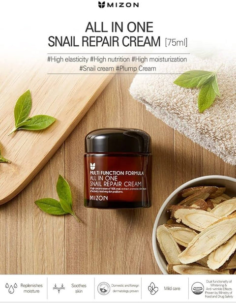 Mizon All in One Snail Repair Cream 75ml