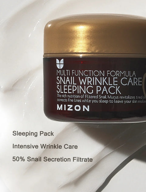 Mizon Snail Wrinkle Care Sleeping Pack 80ml