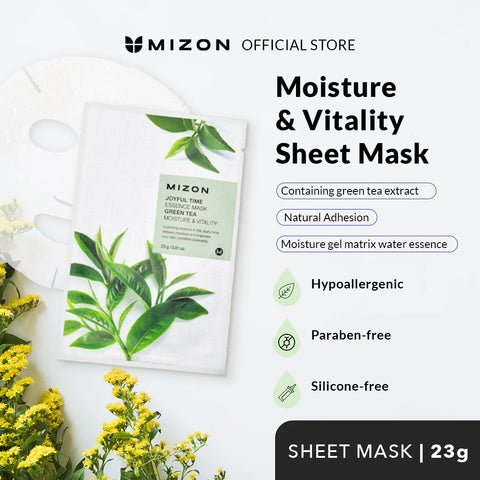 Mizon Joyful Time Essence Mask [Green Tea] 23g