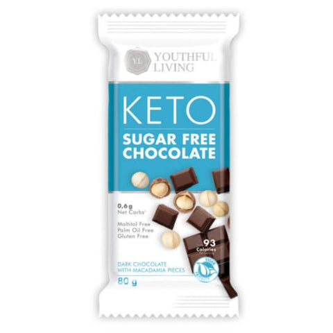 Youthful Living Keto Dark Choco Macadamia 80G