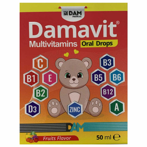 Damavit Multivitamins Oral Drops 50Ml