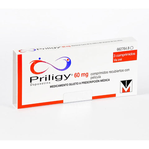 Priligy 60Mg F C Tabs 3'S (Dapoxitine 60Mg)