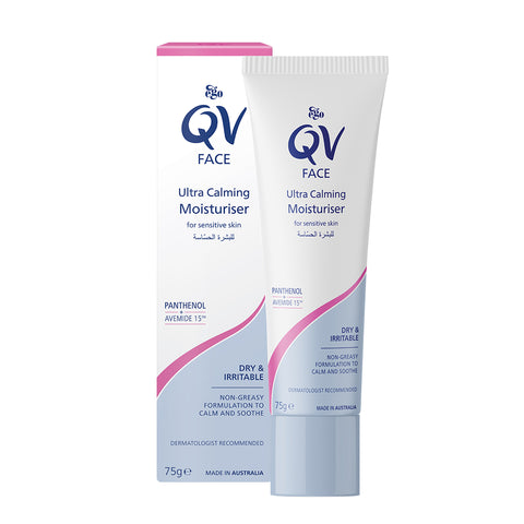 Qv Face Ultra Calming Moisturiser 75 G