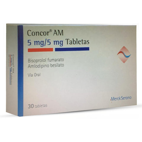 Concor Am 5Mg/5Mg Tab 30'S