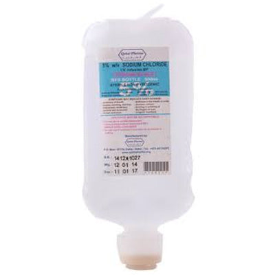 Qatar Pharma 0.9% Sodium Chloride N/S 1000Ml