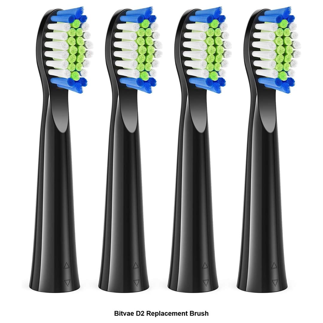 Bitvae D2 Replacement Brush 4's | Toothbrushes Bitvae D2 Replacement Brush 4's | Toothbrushes