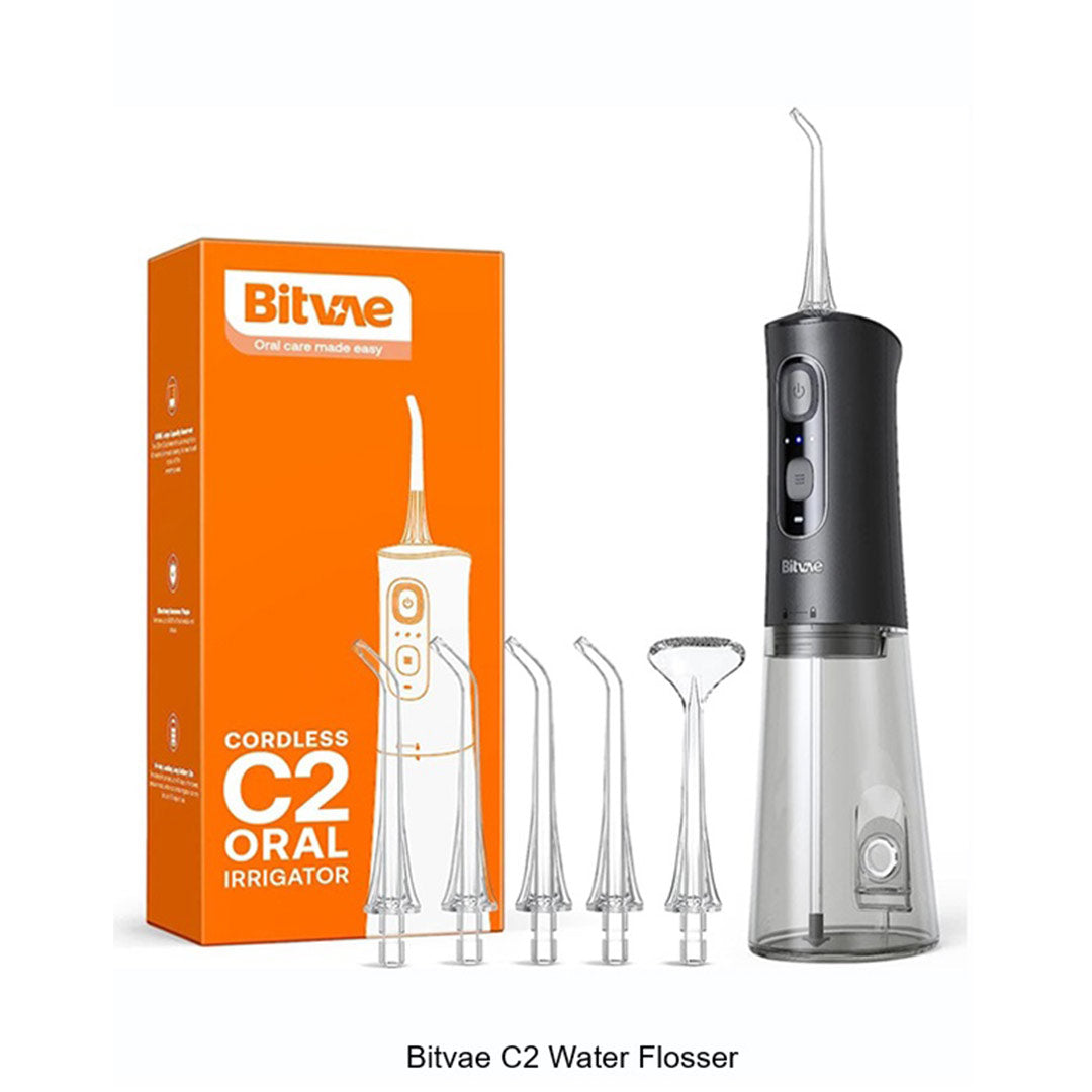 Bitvae C2 Water Flosser 5's+1's | Toothbrushes Bitvae C2 Water Flosser 5's+1's | Toothbrushes