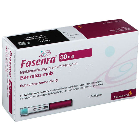 FASENRA 30mg/ml Solution for Injection (Benralizumab) PFP 1ml 1's