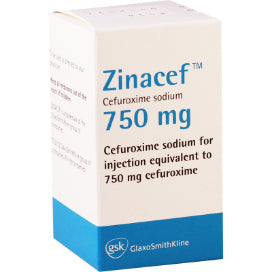 Zinacef 750 mg (Cefuroxime) Injection 5’s