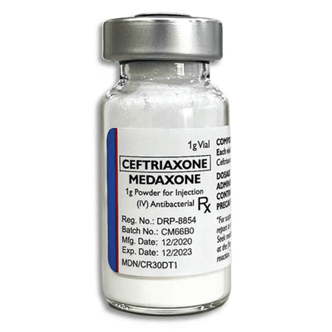 Meaxon Injection MEDAXONUM 1g Vials 10's (Upon Request) | Kulud Pharmacy
