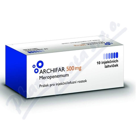 ARCHIFAR 500mg Powder Vials 10's