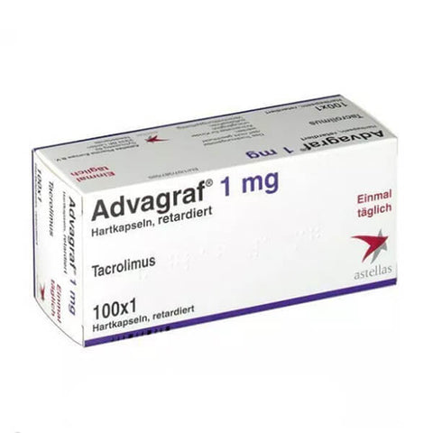 Advagraf 1 mg Prolonged Release Cap 100’s