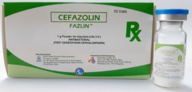 Hikma Cefazolin 1 g Powder for Solution for I.V. Injection 10’s