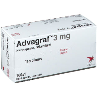 Advagraf 3 mg Prolonged Release Cap 100’s