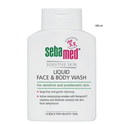 Sebamed Liquid Face & Body Wash 500Ml