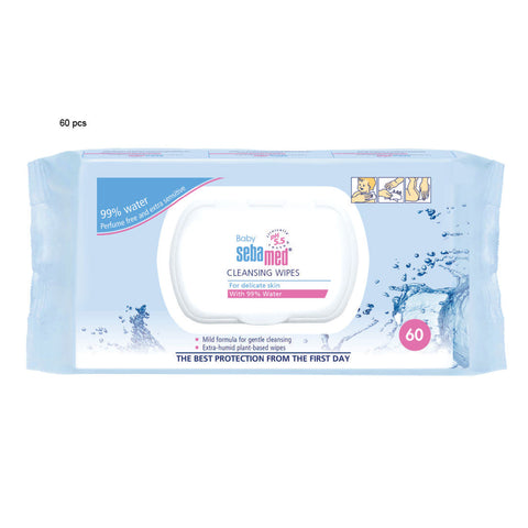 Sebamed Baby Cleansing Wipes W / 99% Water 60 Pcs