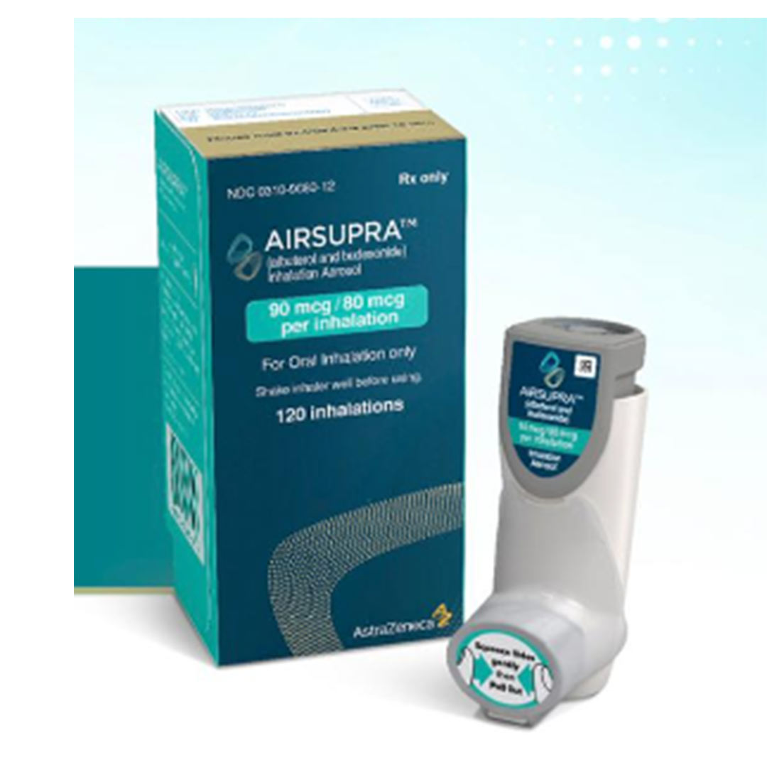 Supra Inhaler AIRSUPRA Pressurized Inhalation 90mcg/80mcg 28's | Kulud Pharmacy