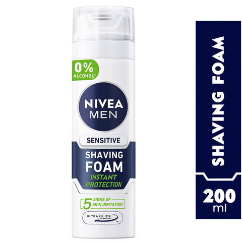 Nivea Men Shaving Foam Sensitive 200Ml