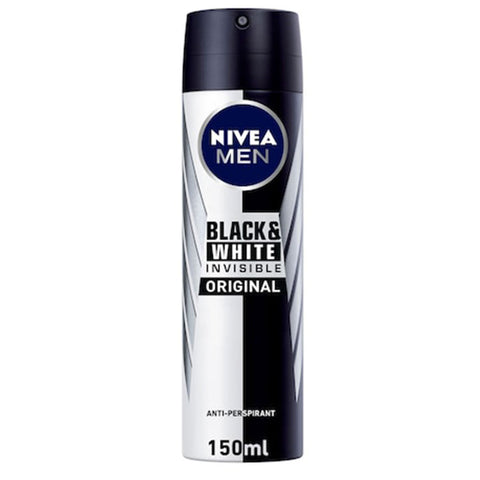 Nivea Deo Spray Male Black & White 150Ml