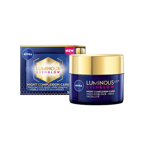 Nivea Face Luminous 630 Night Cream 50Ml