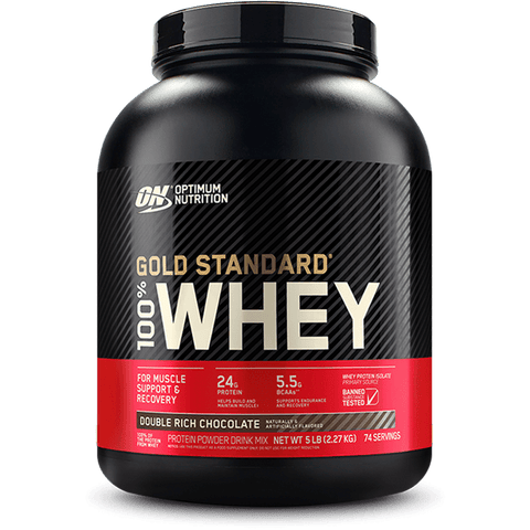 Optimum Nutrition Gold Standard 100% Whey Protein Double Rich Chocolate 2 lb