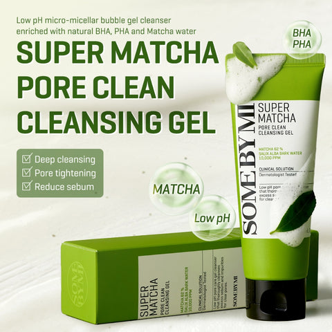 SOME BY MI Super Matcha Pore Clean Cleansing Gel 100ml