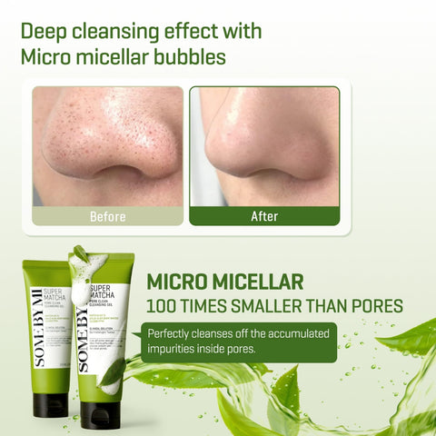 SOME BY MI Super Matcha Pore Clean Cleansing Gel 100ml