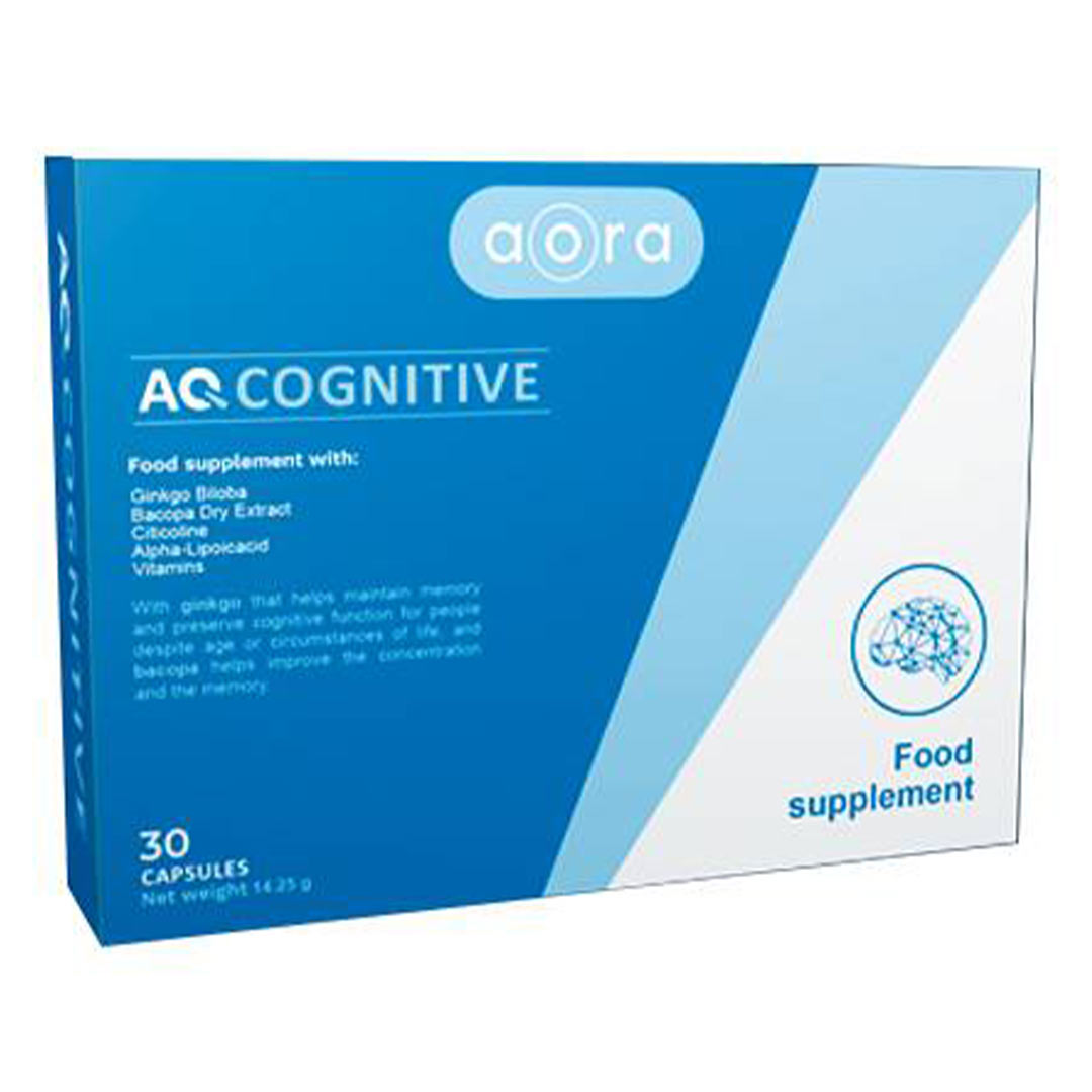 AORA AQCognitive Cap 30's | Brain & Memory AORA AQCognitive Cap 30's | Brain & Memory