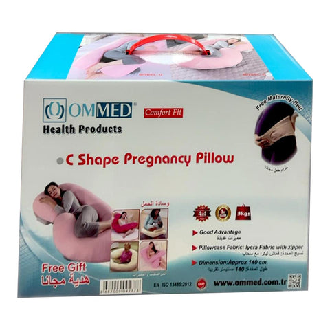 Ommed C Shape Pregnancy Pillow